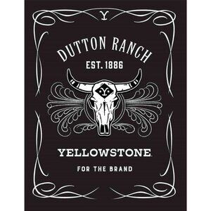 New Yellowstone Dutton Ranch Fleece Throw Gift Blanket Book TV Series Plush NIP